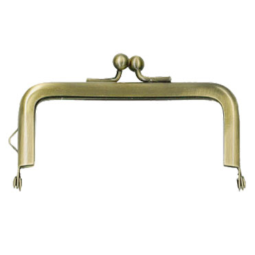 イナズマ　角型　小物がま口　口金　幅7.5cm　BK-771