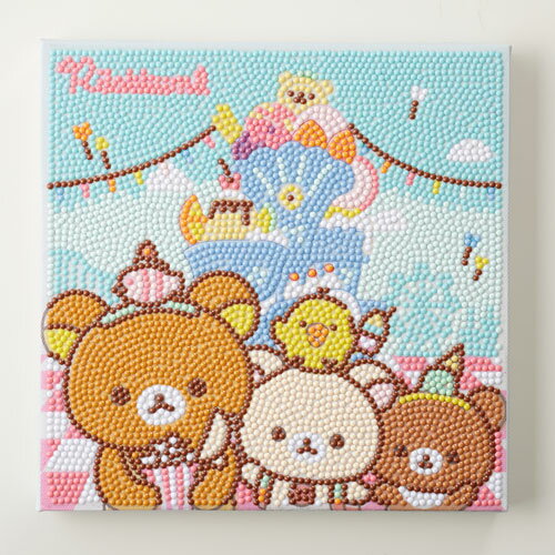DIAMOND FIX（ダイヤモンドフィックス） リラックマ おかしな遊園地 ダイヤモンドアート キット