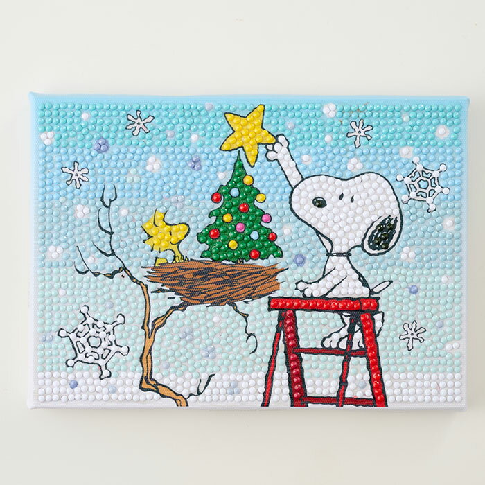 DIAMOND FIX（ダイヤモンドフィックス）　PEANUTS スヌーピー（SNOOPY）　Xmas クリスマス　ダイヤモン..