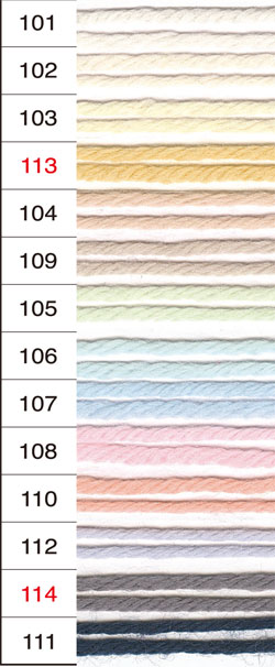 オリムパス ツートン丸ヨークカーディガン(キッズ) 着分セット(ロイヤルベビー計6玉・編図)