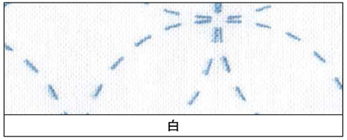 オリムパス　刺し子　花ふきん　布パック　十字つなぎ　白（糸別売り） 2