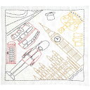 チューリップ 刺し子 SASHIKO WORLD England 花ふきんキット 2階建てバスに乗って