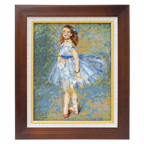 オリムパス　刺しゅうキット　アートギャラリー　ルノワール　踊り子