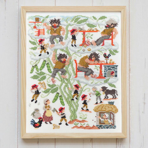 オリムパス　刺繍キット　Nitka　Nostalgic Story　ジャックと豆の木