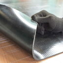 補強布入りゴム(黒/フラット) 3mm×200mm×1200mm 2枚 補強のためのしっかりとした布(合成繊維)入りで、通常のゴムに比べ耐破断性に優れる