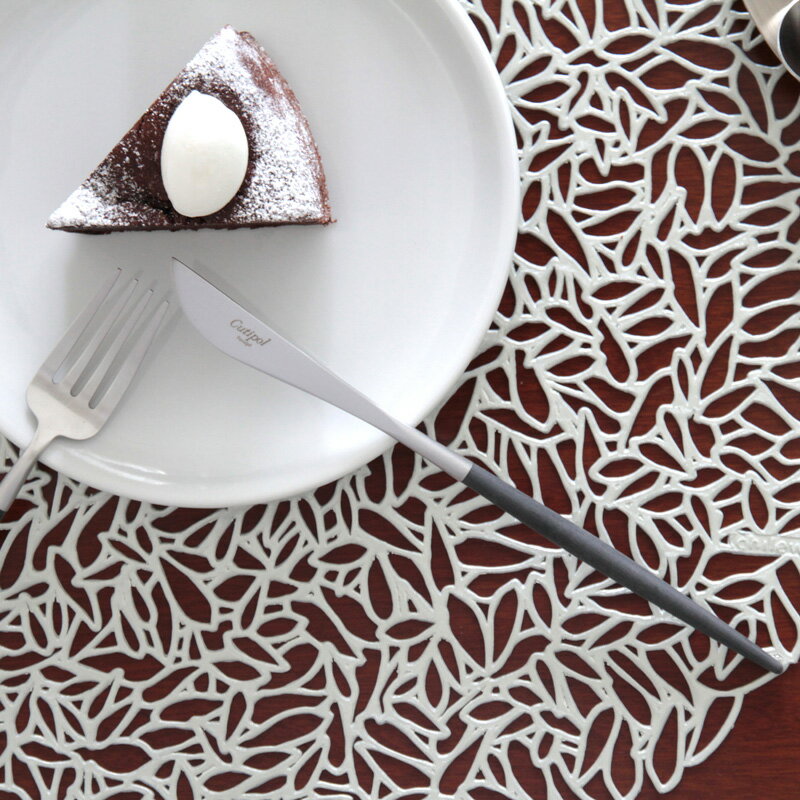 クチポール GOA ブラックシルバー デザートナイフ 正規品