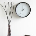 ジョージジェンセン HK CLOCK ウォールクロック 22cm ブラックステンレス&ホワイトダイヤル(3)