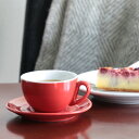 Ipa ミラノ カプチーノカップ レッド Ipa ミラノ カプチーノカップ レッド