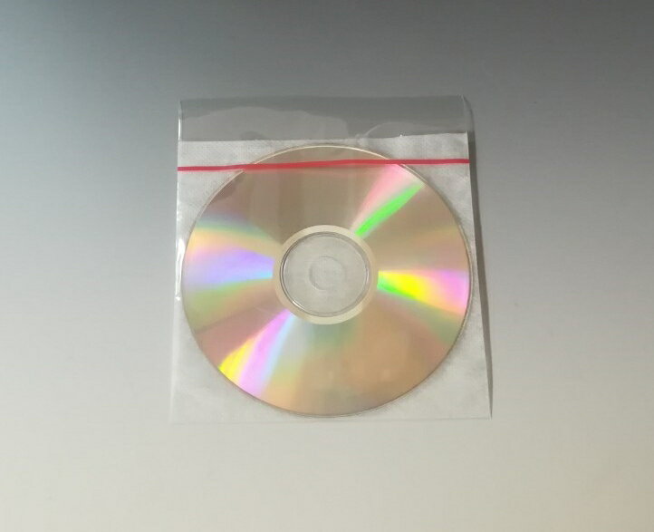 ティアテープ付不織布ケース（タイプ2）　500枚　CDケースなどディスク用