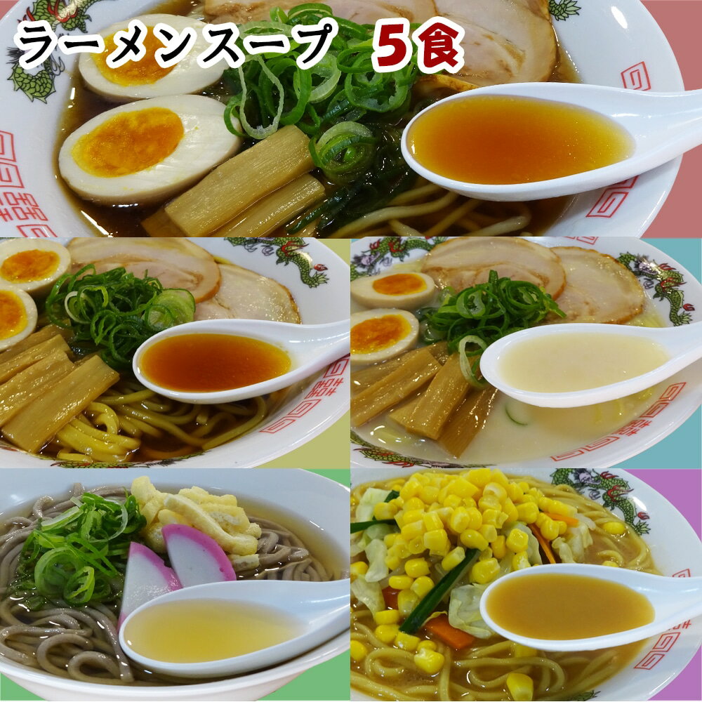 送料無料 1000円ポッキリ 調味料 創味【ラーメンスープ5種】選べるセット 醤油 鶏がら 白湯 和風だし 味噌 保存 タレ 小袋 拉麺 本格 使い切り 小分け エコ うどん そば 一人暮らし ファミリー お試し 興洋フリーズ 1