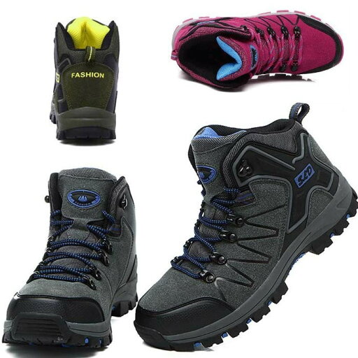 ハイキングシューズ メンズ レディース トレッキングシューズ 登山靴 アウトドア キャンプ シューズ 滑りにくいスポーツ 通気性 カジュアル 男女兼用 保温 ハイキングシューズ メンズ レディース トレッキングシューズ 登山靴 アウトドア キャンプ シューズ 滑りにくいスポーツ 通気性 カジュアル 男女兼用 保温