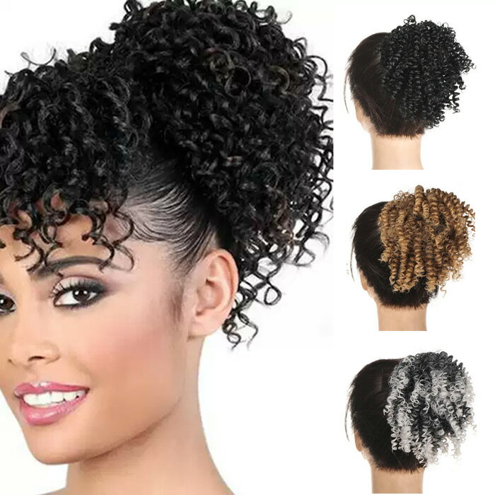 付け毛 ウィッグ ヘアピース カーリーヘア ツイスト ドレッド つけ毛 ワンタッチ ゴムタイプ ワンタッチ トレンドヘア ヘアアレンジ 送料無料