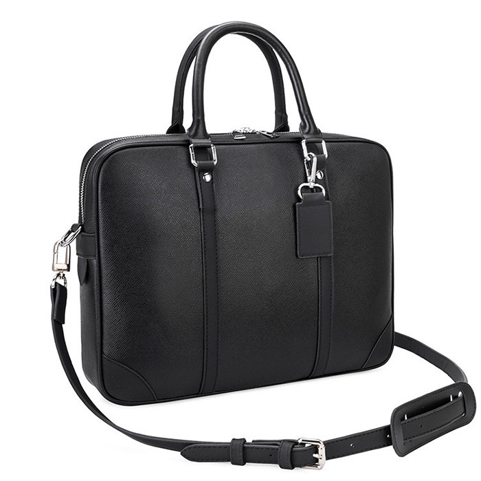 Rakuten - ビジネスバッグ メンズ ブリーフケース 南京錠かけ穴 a4 briefcase スリム 2way チェス ブラック ブランド 13 14インチ 15インチ 15.6インチ対応