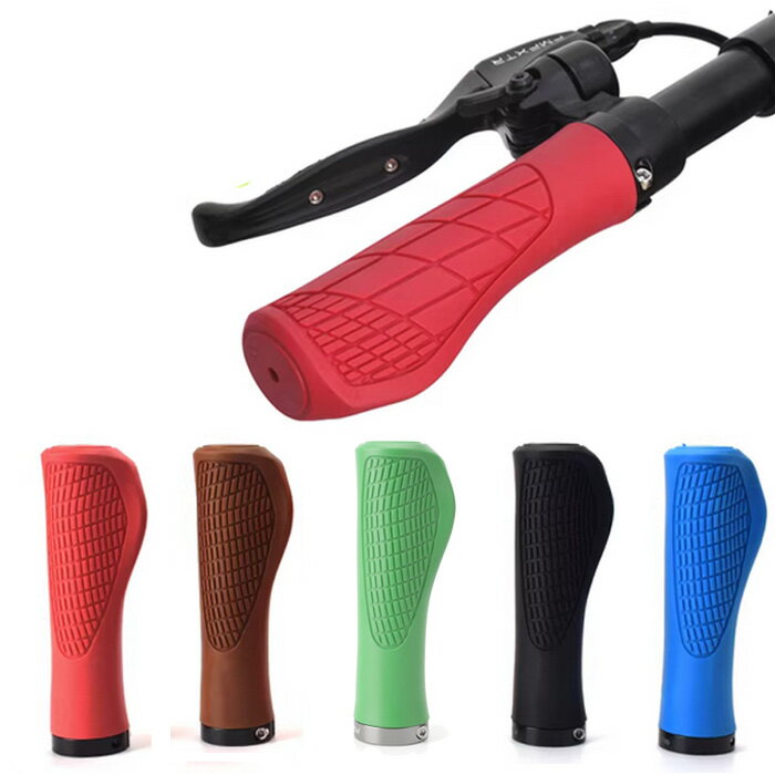 自転車グリップ ロックオン グリップ クロスバイク クロスバイク mtb 自転車 左右セット