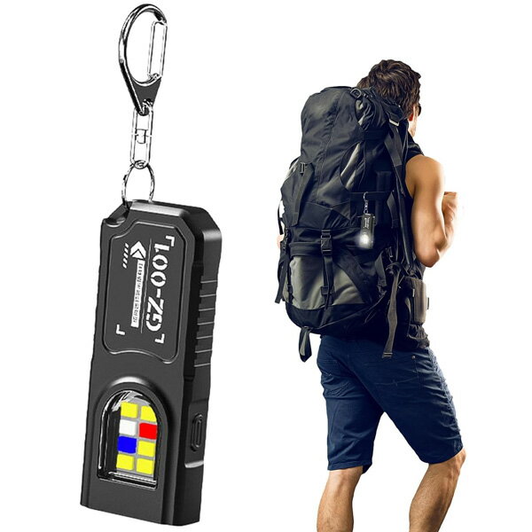 一体化クリップ機能 頑丈なスチールクリップを装備 アウトドアや日常生活で、ハンズフリーの利便性を発揮 コンパクトなデザイン 簡単な携帯性を組み合わせており、 ポケットやツールキットに苦労なく収納できます。 ダブル光源の革新 フラッドライトと...