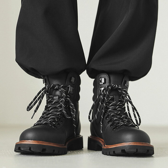 ショートブーツ メンズ 本革 レースアップ ブラック ブラウン おしゃれ 人気 かっこいい ブーツ シュー..