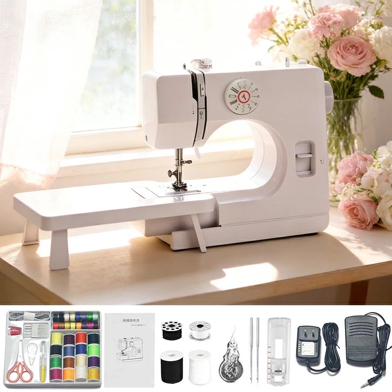 ミシン 本体 家庭用 手作り 初心者でも簡単 電動ミシン コンパクト ミシン 使いやすい 初心者 機能充実 ミシン 使いやすい コンパクトミ