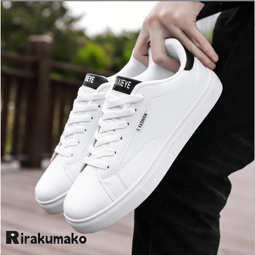 スニーカー メンズ おしゃれ シンプル カジュアル 白 黒 ローカット 通学靴 コートスニーカー シューズ ウォーキングシューズ 軽量 靴