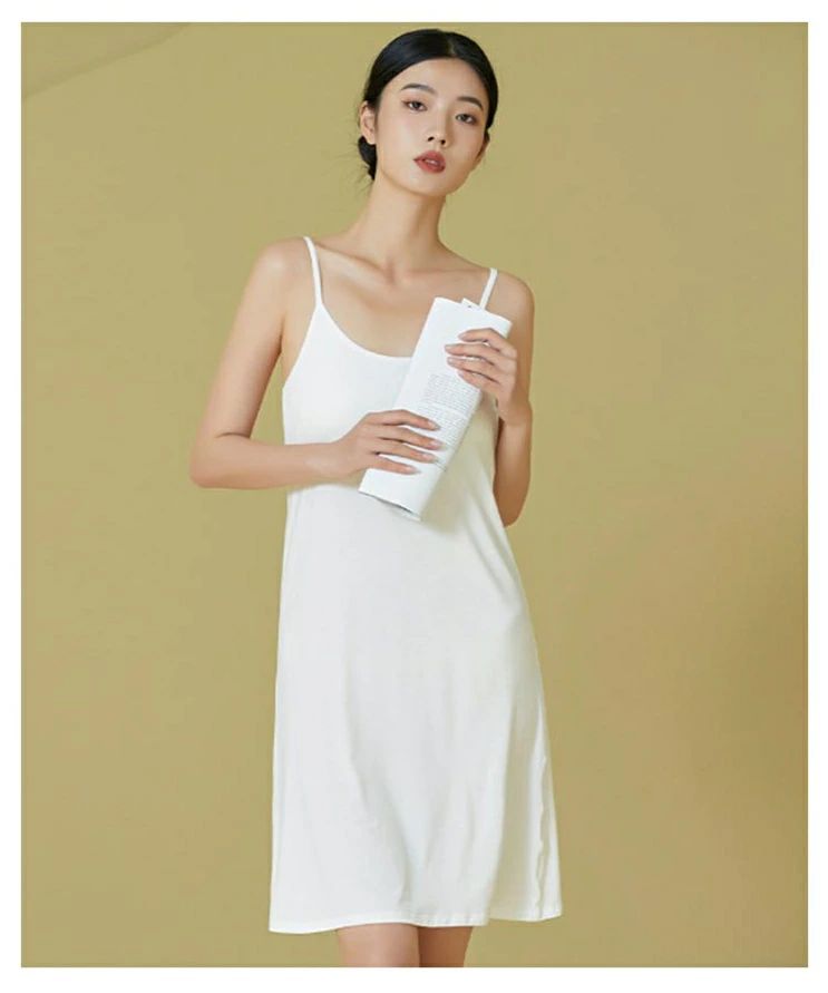 浴衣 ワンピース インナー カップ付き キャミソール 通気性 速乾 ドレスインナー 浴衣インナー ペチコート 夏祭り 花火