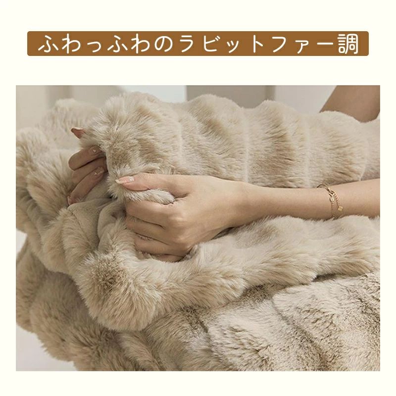 ふわとろ毛布 もこもこ毛布 毛布 ブランケット ふわふわ 掛け毛布 シングル ダブル セミダブル ハーフ ふわもこ ひざ掛け 洗濯可能 お [3]