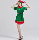 大人コスチューム セクシードレス 半袖 レディースサンタエルフ 妖精コスプレ クリスマス衣装 ミニドレス クリスマスパーティー 大人可愛 もこもこ 舞台衣装 イ...