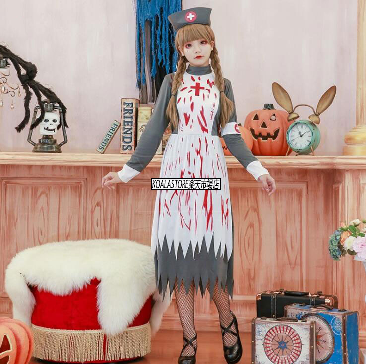 ナースコスチューム 大人ハロウィンコスチューム...の紹介画像2