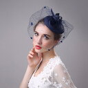 トーク帽 レディース カクテル帽 ヘッドドレス トークハット 礼装帽子 結婚式 披露宴 ウェディングヘッドドレス 髪飾り 婦人用 敬老の日ギフト 二次会 お呼ば...