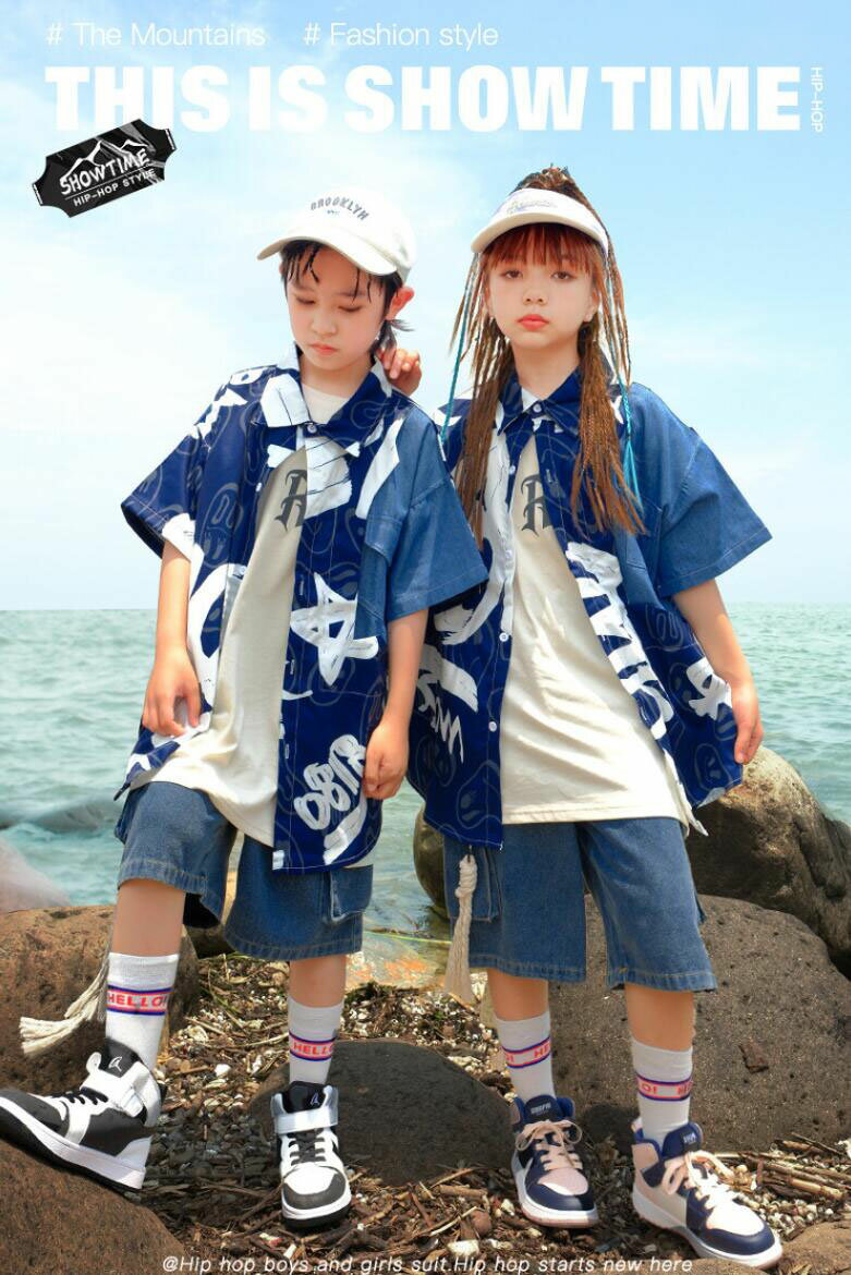 子供ダンス衣装 jazz hiphop キッズジャッズ ヒップホップ タンクトップ シャツ 短パンツ 男の子 女の子 子供服 2点セット・3点セット ダンスセットアップ K-POP ストリート レッスンダンスウェア イベント 発表会 応援団 ステージ舞台衣装 演出服 練習着 チーム衣装 団体服