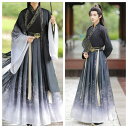 メンズ漢服 華流衣装 中華古代服 中華服 チャイナ服 中華風 チャイナ風 唐装 古典服 舞台衣装 ステージ衣装 イベント 仮装 グラデーション 振袖 コスチュー...