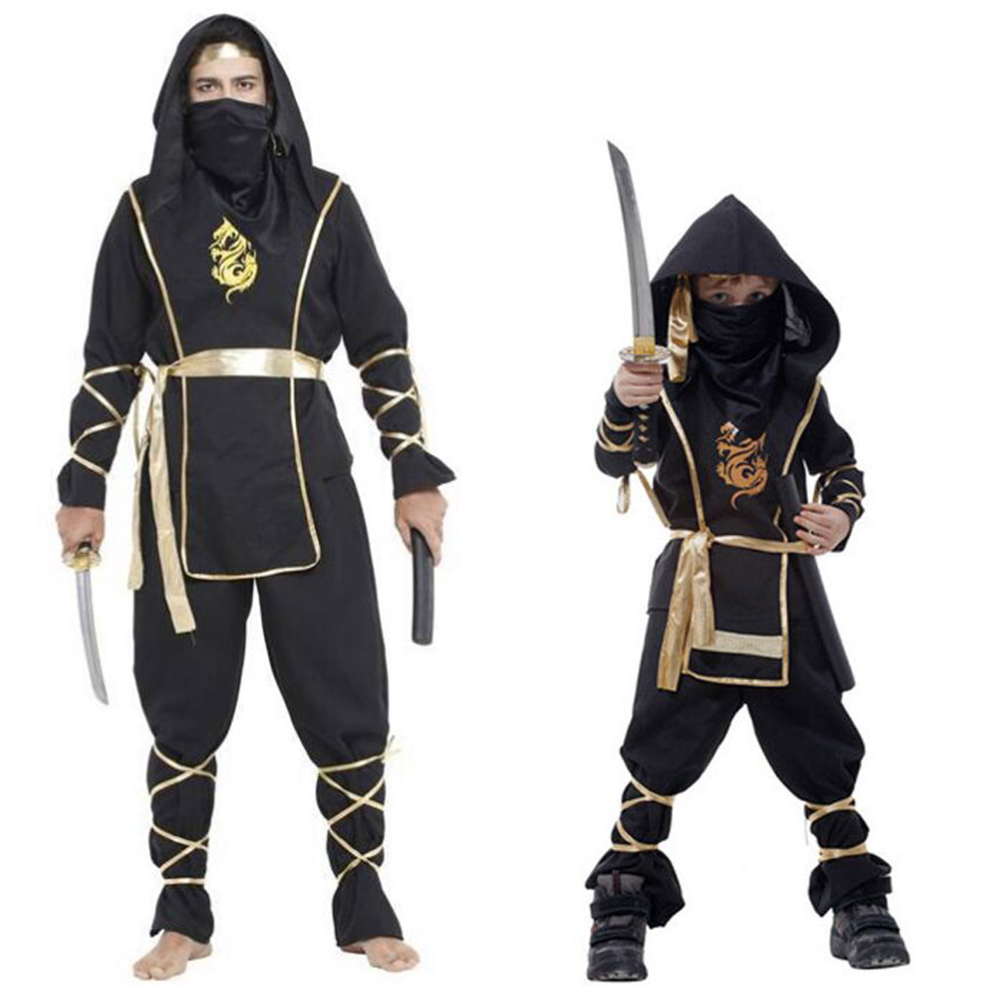 Rakuten - 忍者コスチューム 大人用コスプレ衣装 子供コスチューム ハロウィン衣装 ハロウィンコスチューム アサシン cosplay 舞台衣装 仮装 舞台劇 イベント 変装 学園祭 お芝居 舞台衣裳 ハロウィンパーティー イベント 仮装 コスチューム キャラクター