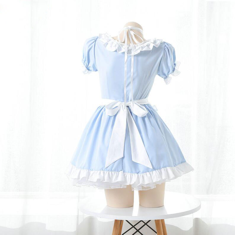 セクシーコスプレ衣装 ミニ丈メイド服 半袖 大人コスチューム cosplay ワンピース ...