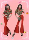 レトロダンス服 2点セット シャツ ヒョウ柄 パンタロン ジャズ ベルボトム ラップパンツ ガールズ チアダンス キッズダンス衣装 演出服 ガールズ レディース...