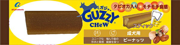 乐天商城 - GUZZY CHeWガジィーチュウスティック1Pピーナッツ味