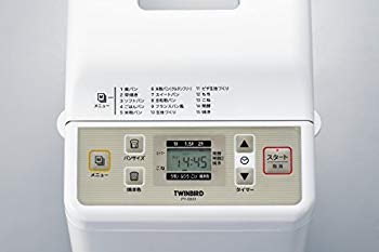 【中古】ツインバード ホームベーカリー ~2斤 ホワイト PY-E631W