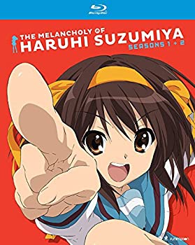 【中古】(未使用 未開封品)MELANCHOLY OF HARUHI SUZUMIYA: SEASONS ONE TWO Blu-ray Import episodes 1-28