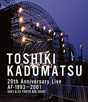 (未使用・未開封品)TOSHIKI KADOMATSU 20th Anniversary Live AF-1993~2001 -2001.8.23 東京ビッグサイト西屋外展示場- 