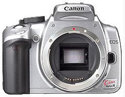 【中古】Canon EOS KISS デジタル N シルバー ボディ 0128B001