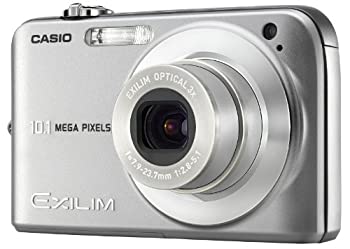 【中古】(非常に良い)CASIO デジタルカメラ EXILIM (エクシリム) ZOOM EX-Z1050SR シルバー