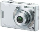 【中古】(非常に良い)ソニー SONY デジタルカメラ Cybershot シルバー DSC-W35