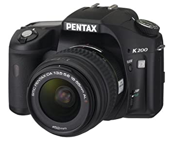【中古】(非常に良い)Pentax デジタル一眼レフカメラ K200D レンズキット (K200D+DA18-55II)