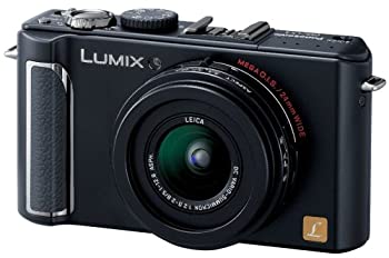 【中古】(非常に良い)パナソニック デジタルカメラ LUMIX (ルミックス) LX3 ブラック DMC-LX3-K