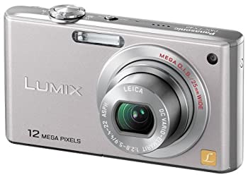【中古】(非常に良い)パナソニック デジタルカメラ LUMIX (ルミックス) FX40 プレシャスシルバー DMC-FX40-S