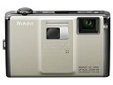 【中古】Nikon デジタルカメラ COOLPIX (クールピクス) S1000pj シルバー S1000pjSL