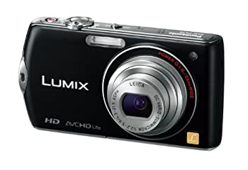 【中古】(非常に良い)パナソニック デジタルカメラ LUMIX FX70 エスプリブラック DMC-FX70-K