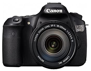 【中古】(非常に良い)Canon デジタル一眼レフカメラ EOS 60D レンズキット EF-S18-135mm F3.5-5.6 IS 付属 EOS60D18135ISLK