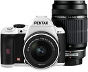 【中古】PENTAX デジタル一眼レフカメラ K-r Wズームキット ホワイト K-rWZK WH