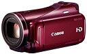 【中古】(非常に良い)Canon デジタルビデオカメラ iVIS HF M41 レッド IVISHFM41RD 光学10倍 光学式手ブレ補正 内蔵メモリー32GB(2)