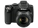 【中古】NikonデジタルカメラCOOLPIX P500 ブラック P500 1210万画素 裏面照射CMOS 広角22.5mm 光学36倍 3型チルト式液晶 ...