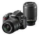 【中古】(非常に良い)Nikon デジタル一眼レフカメラ D3100 200mmダブルズームキットD3100WZ200