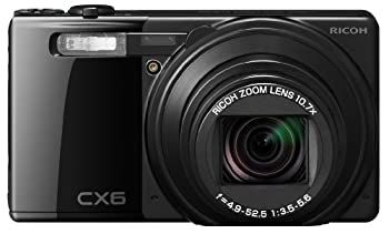 【中古】RICOH デジタルカメラ CX6ブラック CX6-BK